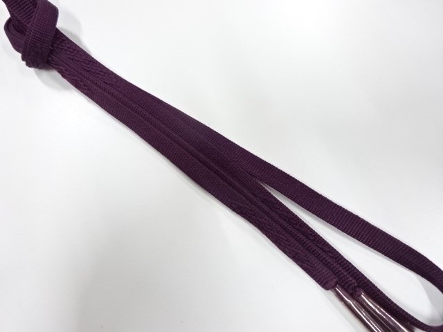未使用品　正絹　手組帯締め